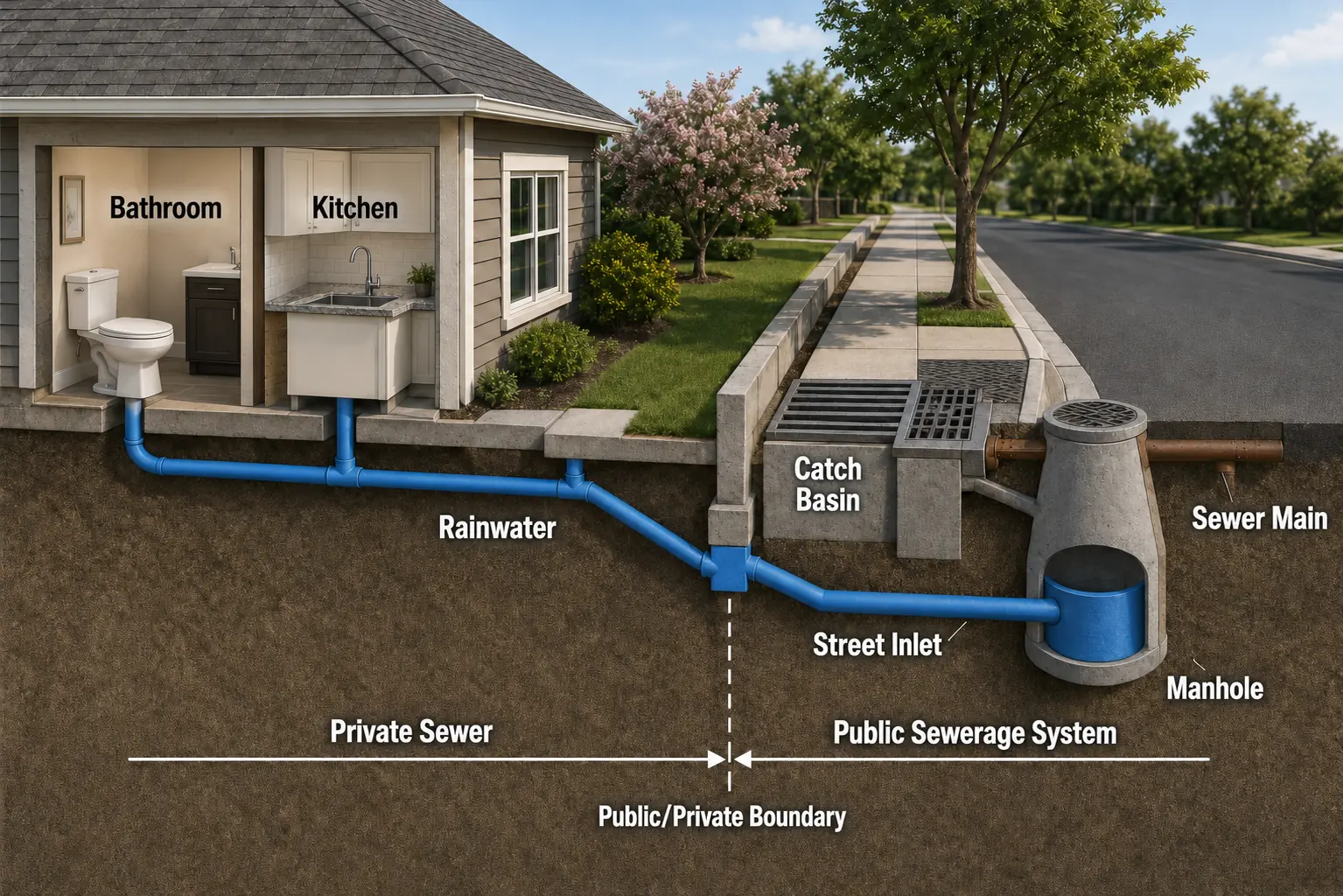 Alexandria VA Homeowner Sewer Service Line Responsibility